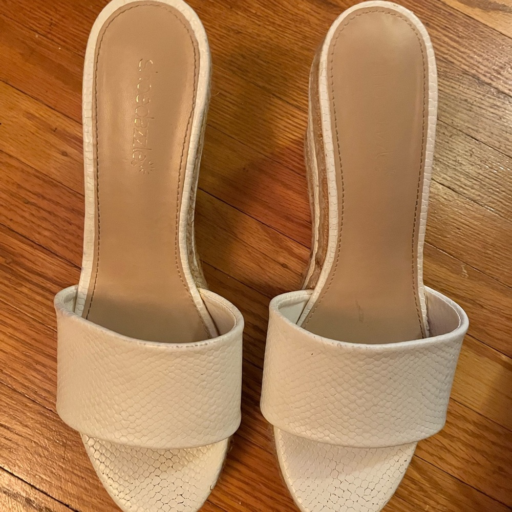 Open Toe Wedge Heel
